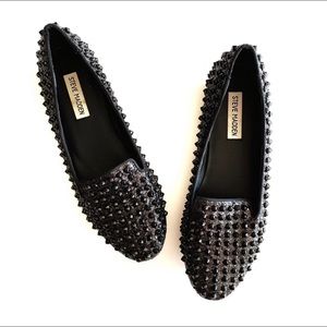 Steve Madden | Studdly Black Studded Flats 10